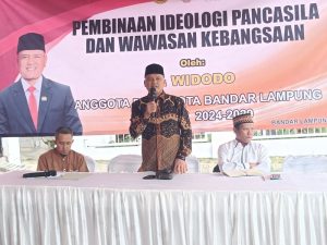 Sosialisasi PIP-WK Hi. Widodo Ajak Masyarakat Way Halim Perkuat Pemahaman Ideologi Pancasila