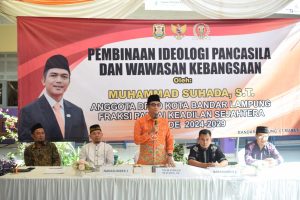 Sosialisasi Pancasila di Segala Mider, Suhada Ajak Warga Perkuat Silaturahmi Jelang Idul Fitri