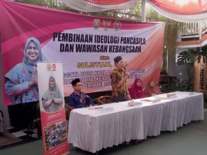 Sosialisasi PIP-WK, Bunda Sulis Tekankan Pentingnya Persatuan Bangsa