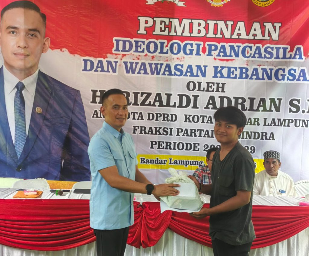 Perkuat Nilai Pancasila, Rizaldi Adrian Ajak Warga Jaga Persatuan
