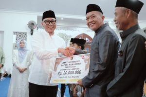 Safari Ramadan di Lampung Selatan, Gubernur Ajak Masyarakat Menjaga Persatuan, Kerukunan, dan Semangat Gotong Royong