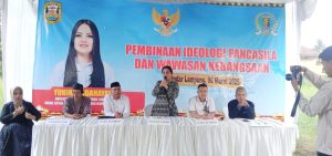 Yunika Indahayati Ajak Warga Tanjung Senang Amalkan Nilai Pancasila dalam Kehidupan Sehari-hari