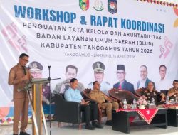 Perkuat Tata Kelola BLUD, Wabup Tanggamus: Pelayanan Boleh Gratis, Sistem Tidak Boleh Lemah
