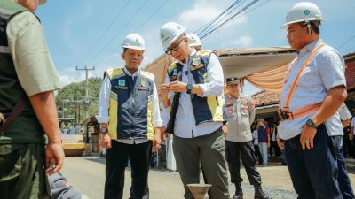 Kawal Perbaikan Ruas Jalan Provinsi Wates–Metro, Gubernur Lampung Berharap bisa Bermanfaat bagi Konektivitas Ekonomi Masyarakat