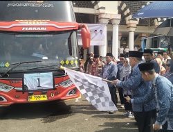 Bupati Tanggamus Lepas 249 Jemaah Haji Kloter 19 dan 31 JKG Menuju Tanah Suci