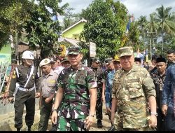 Pangdam XXI/Radin Inten Resmi Tutup TMMD ke-128 di Kalimiring, Bupati Tanggamus Ajak Warga Aktif Bangun Desa