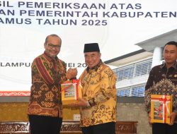 Tanggamus Kembali Raih Opini WTP dari BPK, Kedua Kalinya di Era Bupati Saleh Asnawi
