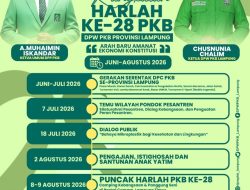 ‎Harlah ke-28 PKB Lampung Jadi Momentum Mengabdi dan Berbagi untuk Masyarakat