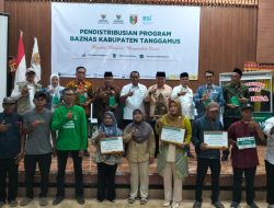 Bupati Saleh Asnawi Apresiasi BAZNAS Tanggamus, Ratusan Mustahik Terima Bantuan Program Sosial, Pendidikan dan Ekonomi