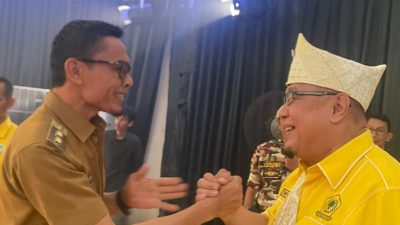 Wabup Agus Hadiri Gerakan Lampung Menanam dan Temu Kader Golkar di Tanggamus