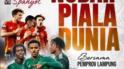 Pemprov Lampung Gelar Nonton Bareng Arab Saudi vs Spanyol di PKOR Way Halim