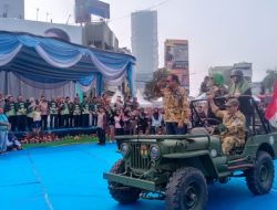 Puluhan Jeep Willys Eks Perang Dunia II Ramaikan Festival Kendaraan Hias HUT ke-344 Kota BandarLampung