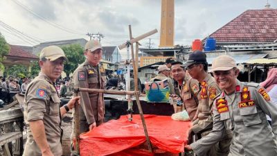 Relokasi Pedagang Pasar Penampungan Berjalan Humanis, Tim Gabungan Kawal Kepindahan ke Pasar Modern Talangpadang