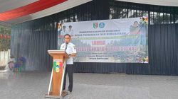 Asisten Pemerintahan dan Kesejahteraan Rakyat Tanggamus Secara Resmi Membuka Acara Perlombaan Tari Kreasi Garapan Tradisional