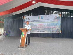 Asisten Pemerintahan dan Kesejahteraan Rakyat Tanggamus Secara Resmi Membuka Acara Perlombaan Tari Kreasi Garapan Tradisional