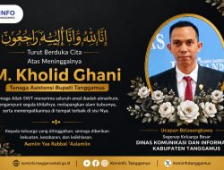 Jejak Pengabdian yang Tertinggal, Tanggamus Kehilangan Sosok M. Kholid Ghani
