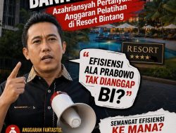 Gedor Bank Indonesia! Azahriansyah Pertanyakan Anggaran Pelatihan di Resort Berbintang