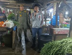 Sosialisasi Subuh, Pemkab Tanggamus Ajak Pedagang Pindah ke Pasar Modern Talangpadang
