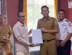 Koperindag Tanggamus dan PT Lingga Teknik Utama Teken Kesepahaman Bersama, Pedagang Pasar Talang Padang Gratis Sewa 6 Bulan