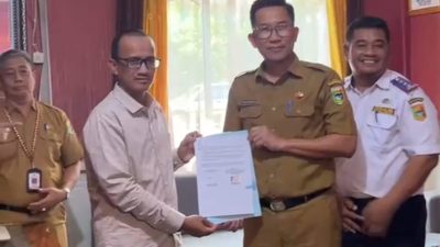 Koperindag Tanggamus dan PT Lingga Teknik Utama Teken Kesepahaman Bersama, Pedagang Pasar Talang Padang Gratis Sewa 6 Bulan
