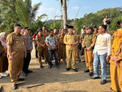 Bupati Tanggamus Tinjau Lokasi PUGAR Bantuan Turki, Targetkan Sentra Garam Baru di Pesisir Limau