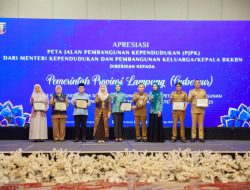 Lampung Raih Apresiasi Nasional atas Peta Jalan Pembangunan Kependudukan 2025
