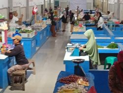 Pedagang Mulai Tempati Pasar Modern Talang Padang, Pemkab Tanggamus Optimistis Proses Relokasi Berjalan Baik