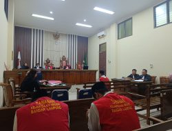 Sidang Penyedap Rasa Palsu AJI-NO-MOTO di PN Tanjungkarang Memanas, Terdakwa Persoalkan Kewenangan Pengadilan
