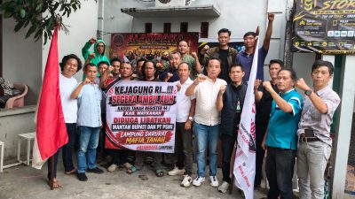ALAM BAKA Desak Kejagung Tetapkan Tersangka, Bongkar Mafia Tanah di Kawasan Register 41, 42, 44, dan 46 di Way Kanan