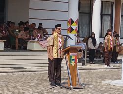 Wabup Agus Suranto Lepas Kontingen Jambore Nasional XII Tanggamus, Peserta Diminta Jaga Nama Baik Daerah