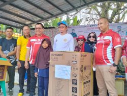Jalan Sehat HUT ke-81 RI di Kota Agung Diikuti Ribuan Warga, Dirangkai Pengumuman Pemenang Karnaval