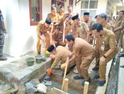 Bupati Tanggamus Letakkan Batu Pertama Pembangunan Musholla Al Afif Inspektorat Daerah