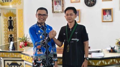 Wabup Tanggamus Terima Audiensi Panitia Diskusi Publik