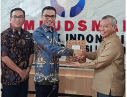 Wabup Tanggamus Terima LHP Ombudsman RI Perwakilan Lampung