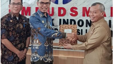 Wabup Tanggamus Terima LHP Ombudsman RI Perwakilan Lampung