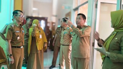 Evaluasi Pemerintahan di Sumberejo, Sekda Tanggamus Turun Langsung Cek Sekolah, Puskesmas Hingga Koperasi Merah Putih