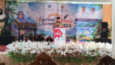 Bupati Saleh Asnawi Buka Festival Literasi Tanggamus 2026, Dorong Generasi Muda Kritis dan Berbudaya