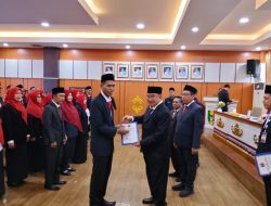 Lantik 47 Kepala Sekolah, Bupati Tanggamus Tegaskan Tidak Ada Jual Beli Jabatan